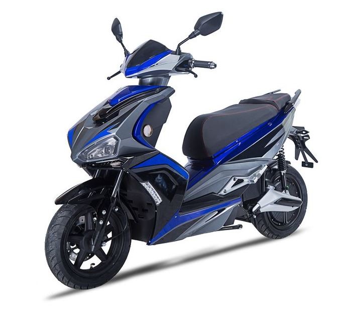 e-STRIKER 3000 W - blau 25kmh MOFA